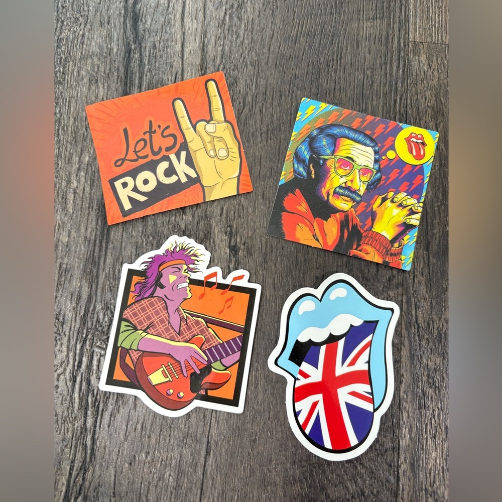 New | (4) Sticker Bundle